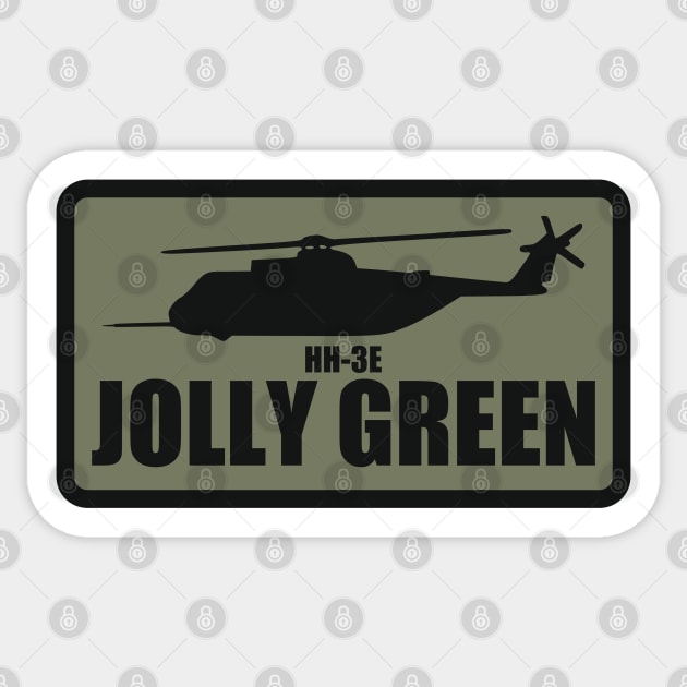 HH-3E Jolly Green Sticker by TCP